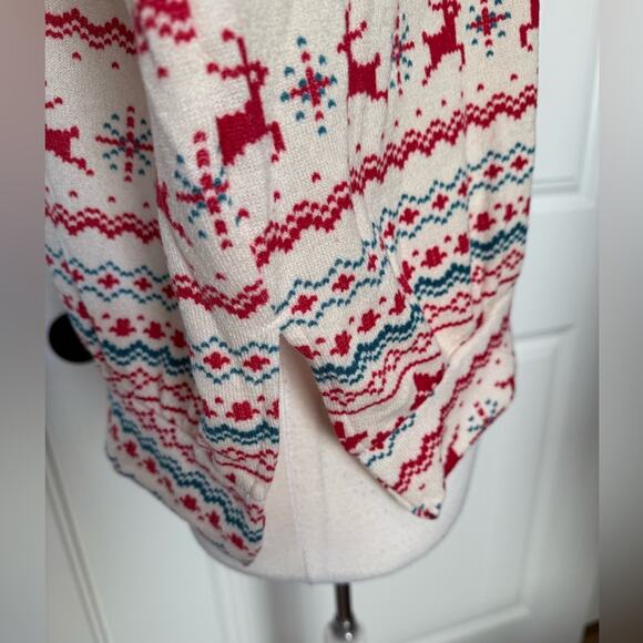 Discount Divas Boutique Holiday Cozy Christmas Festive Party Soft Knit Sweater L - Picture 9 of 10